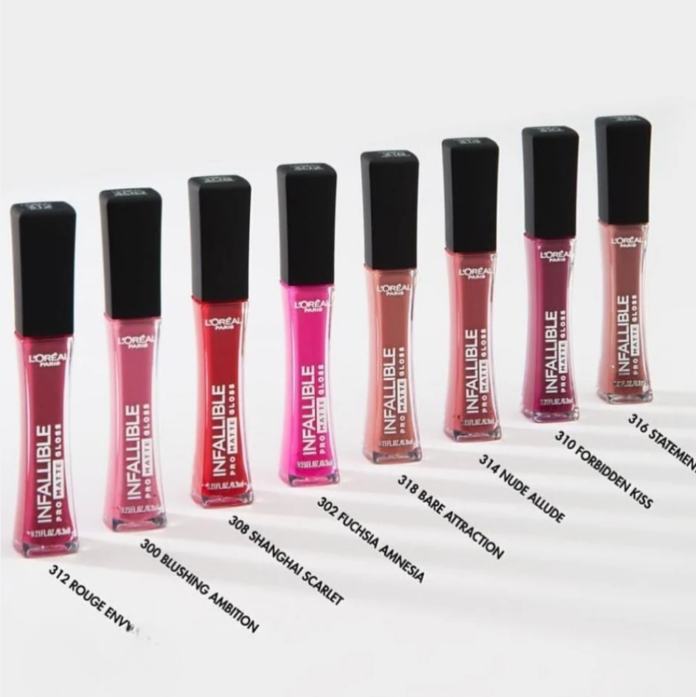 L'Oreal Infallible Pro Matte Gloss - Picture 3 of 9